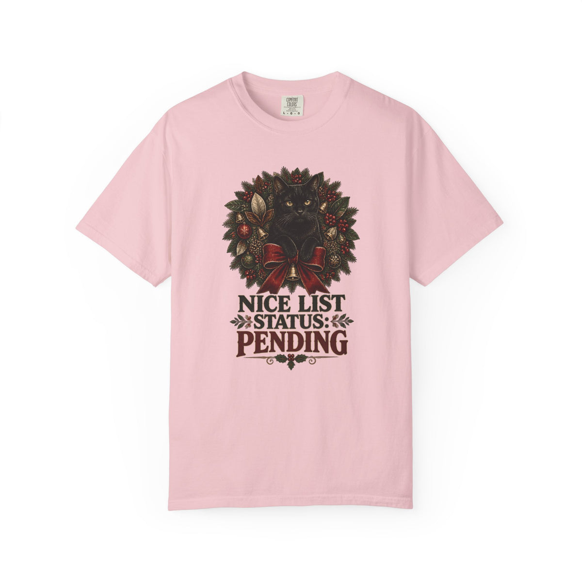 Nice List Status Pending Christmas T-Shirt