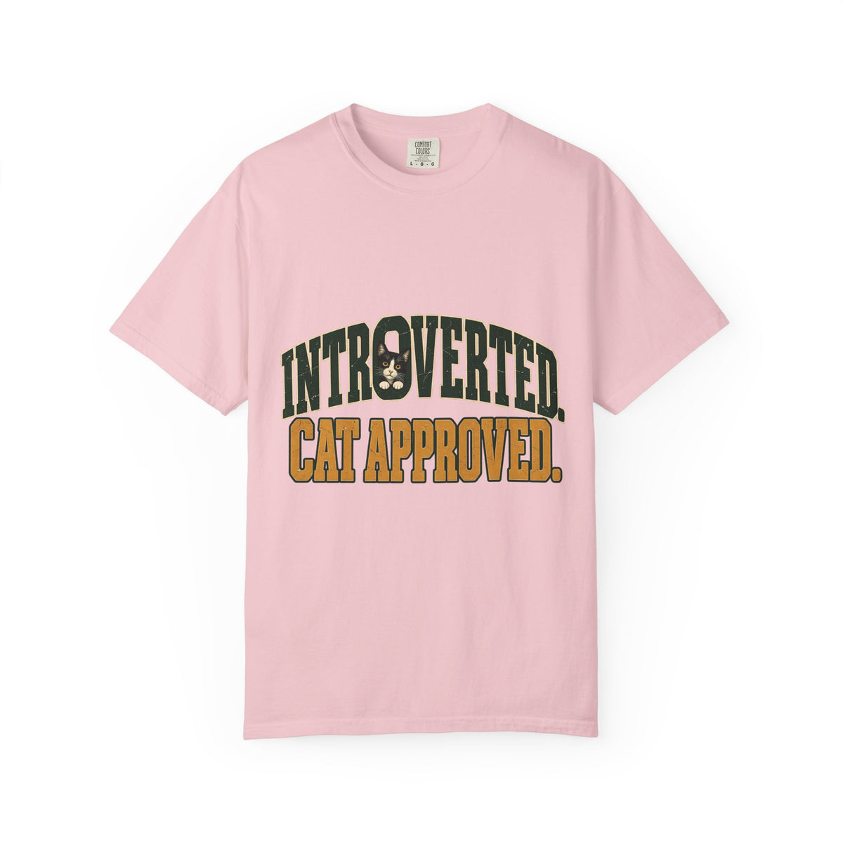 Introverted — Cat Approved T-Shirt