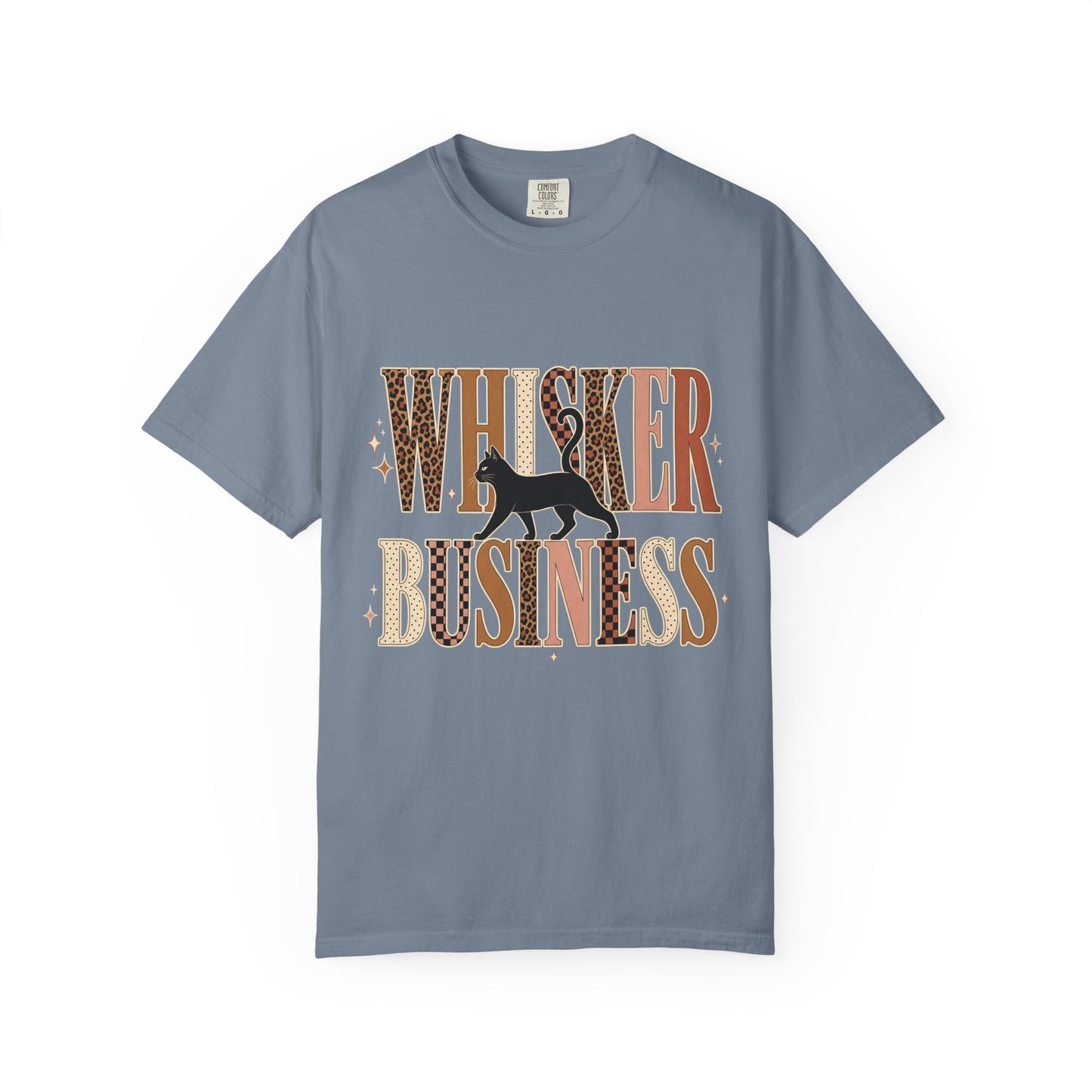 Whisker Business Cat T-Shirt — Vintage Retro Cat Lover Tee