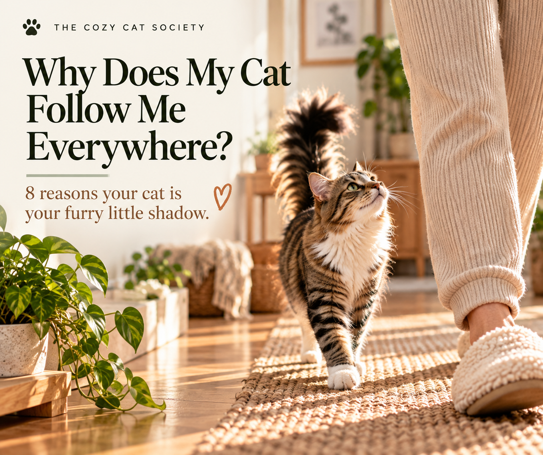 Why Does My Cat Follow Me Everywhere? 8 Reasons