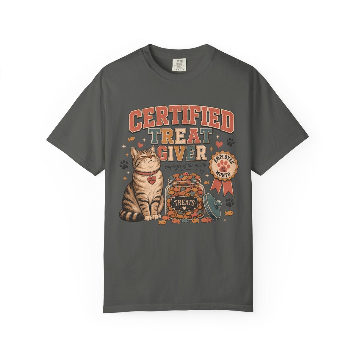 Certified Treat Giver Cat T-Shirt