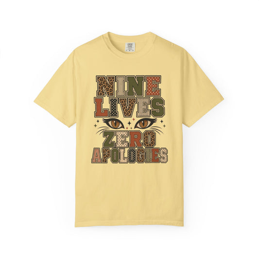 Nine Lives Zero Apologies T-Shirt