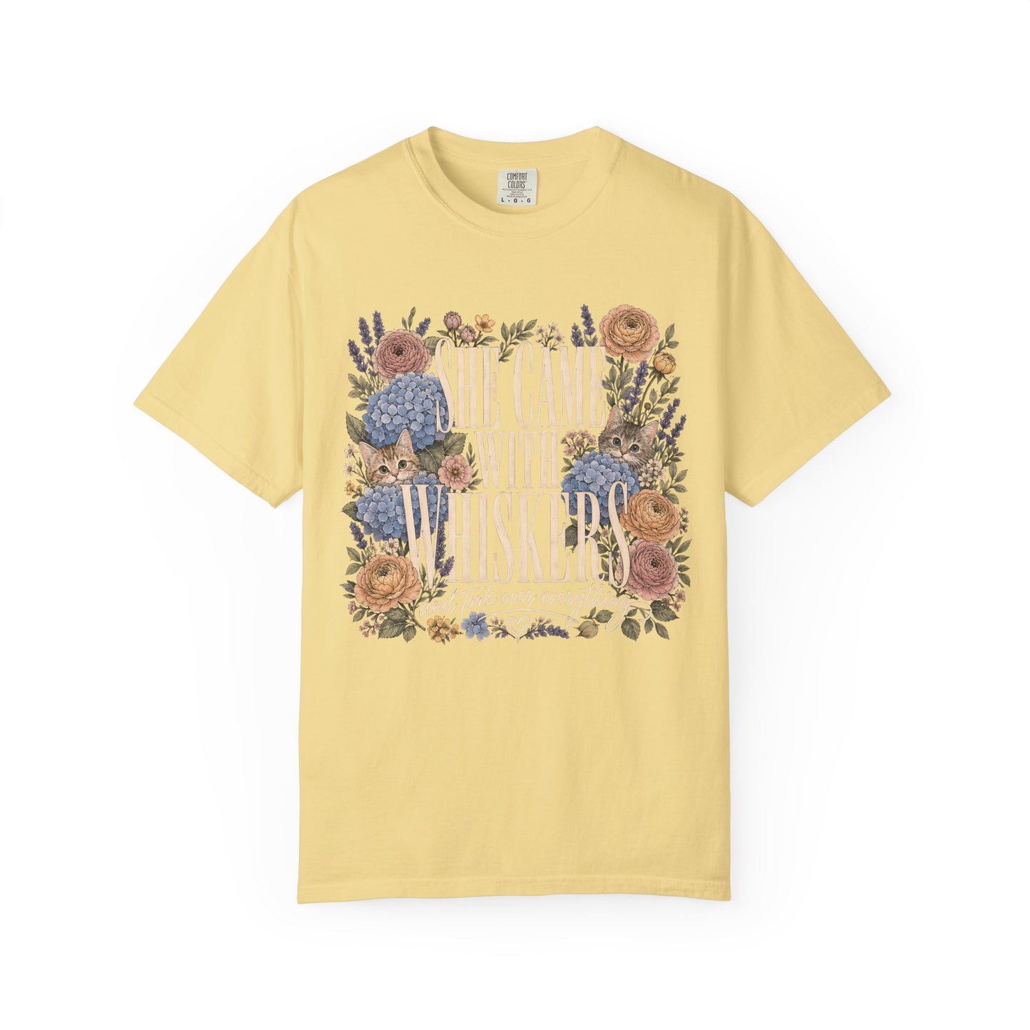 Floral 'Mama' Vintage Tee — Soft Cream Women's Mother's Day T-Shirt
