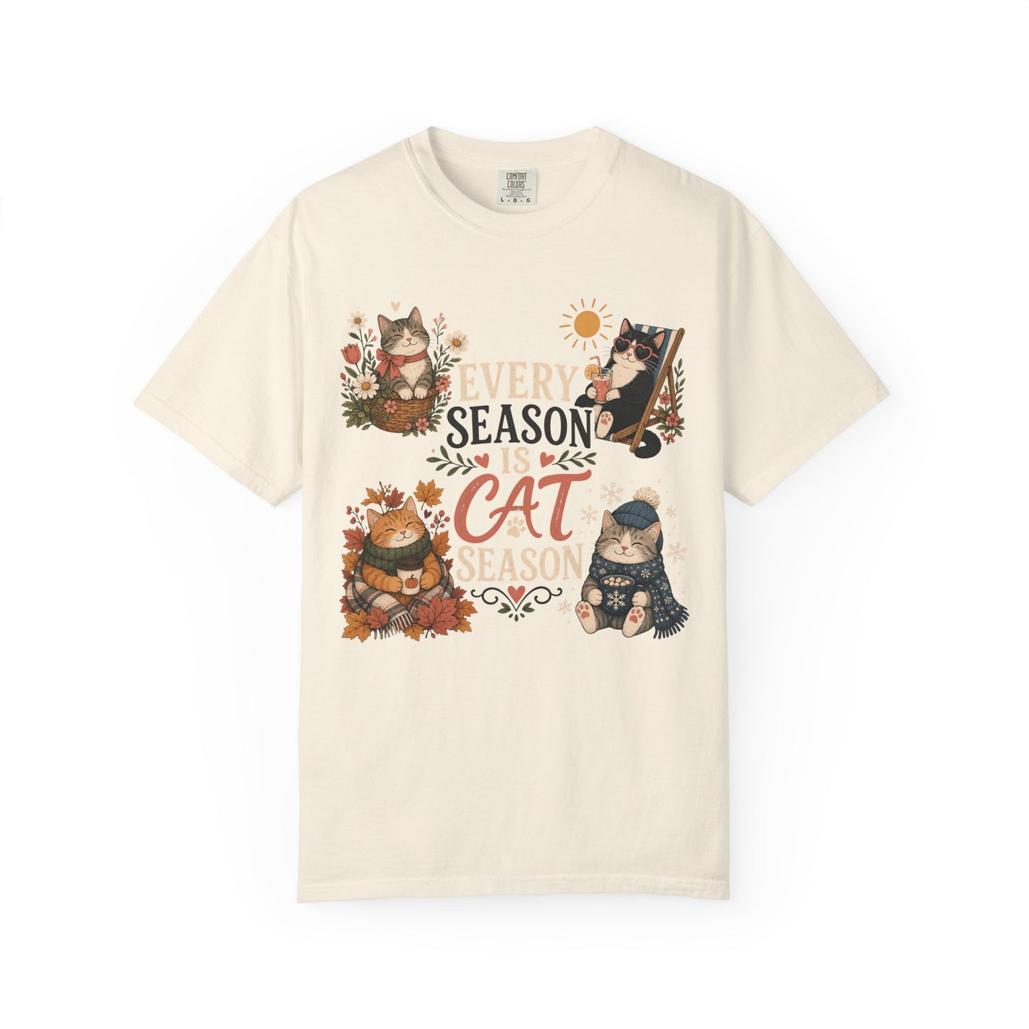 Every Season Is Cat Season T-Shirt