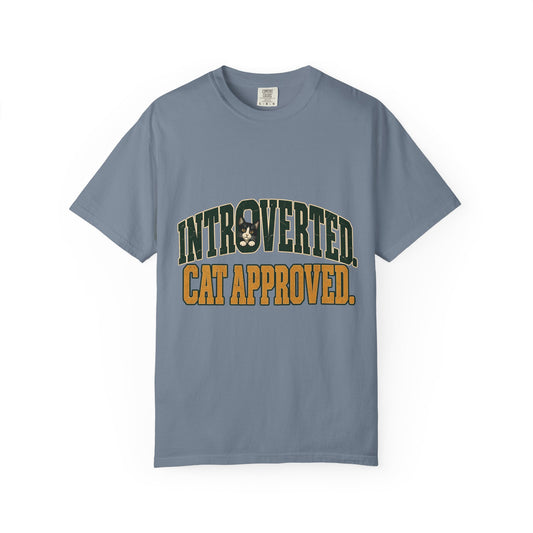 Introverted — Cat Approved T-Shirt