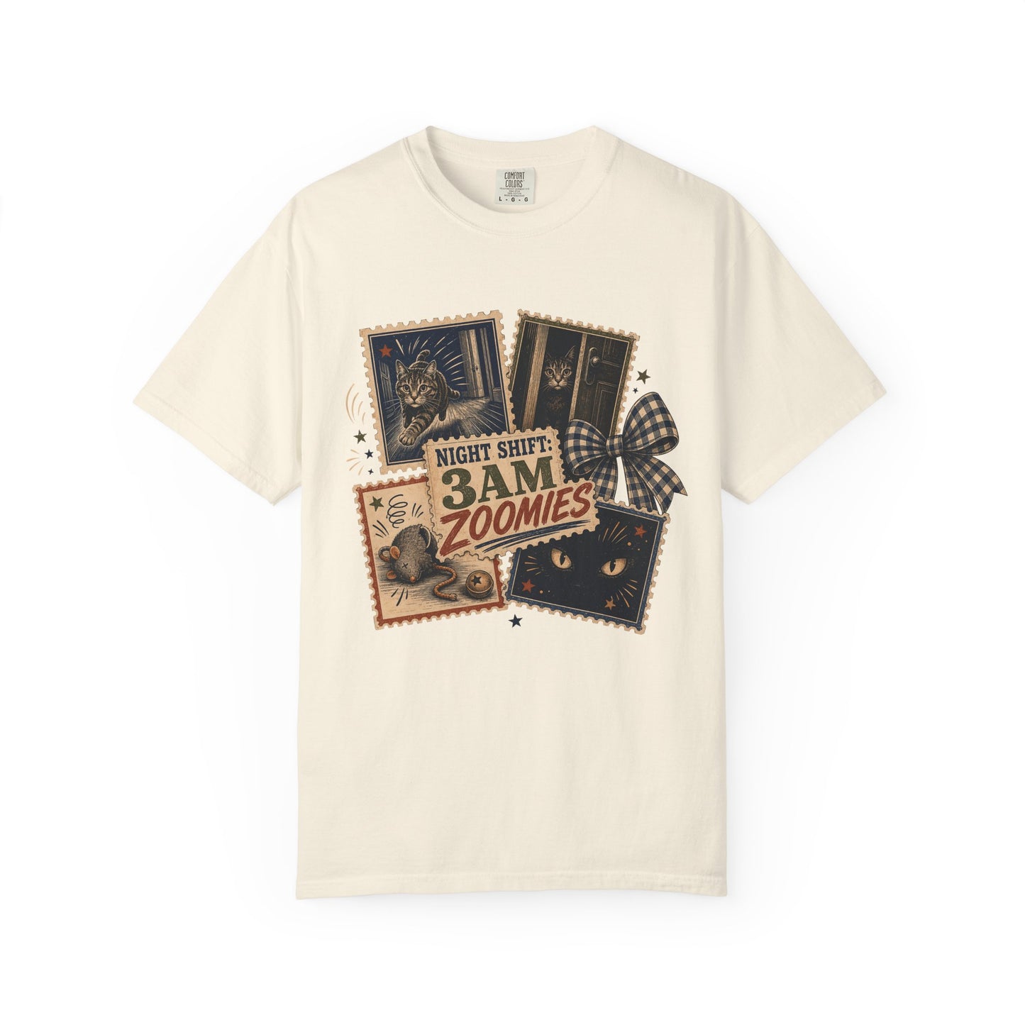 3AM Zoomies Night Shift Graphic T-Shirt