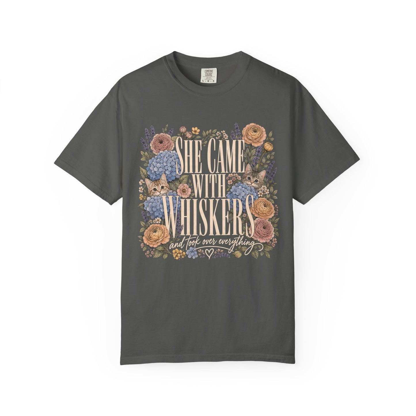 Floral 'Mama' Vintage Tee — Soft Cream Women's Mother's Day T-Shirt