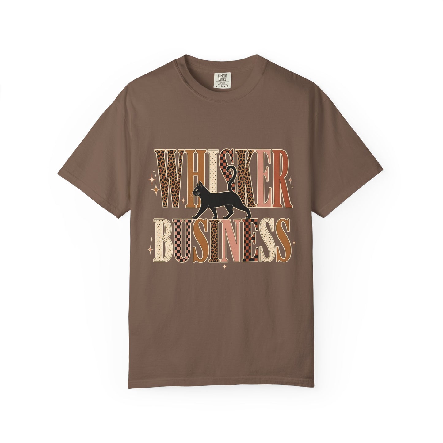 Whisker Business Cat T-Shirt — Vintage Retro Cat Lover Tee