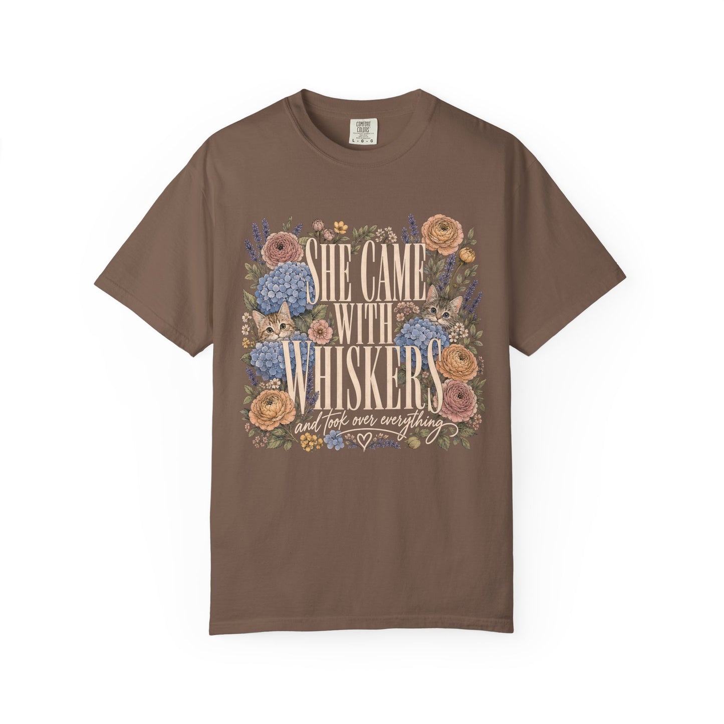 Floral 'Mama' Vintage Tee — Soft Cream Women's Mother's Day T-Shirt