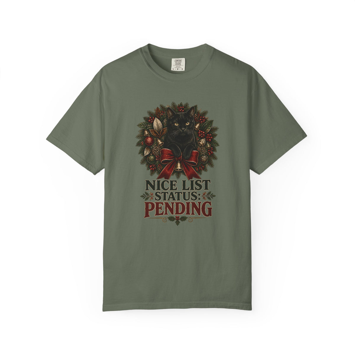Nice List Status Pending Christmas T-Shirt