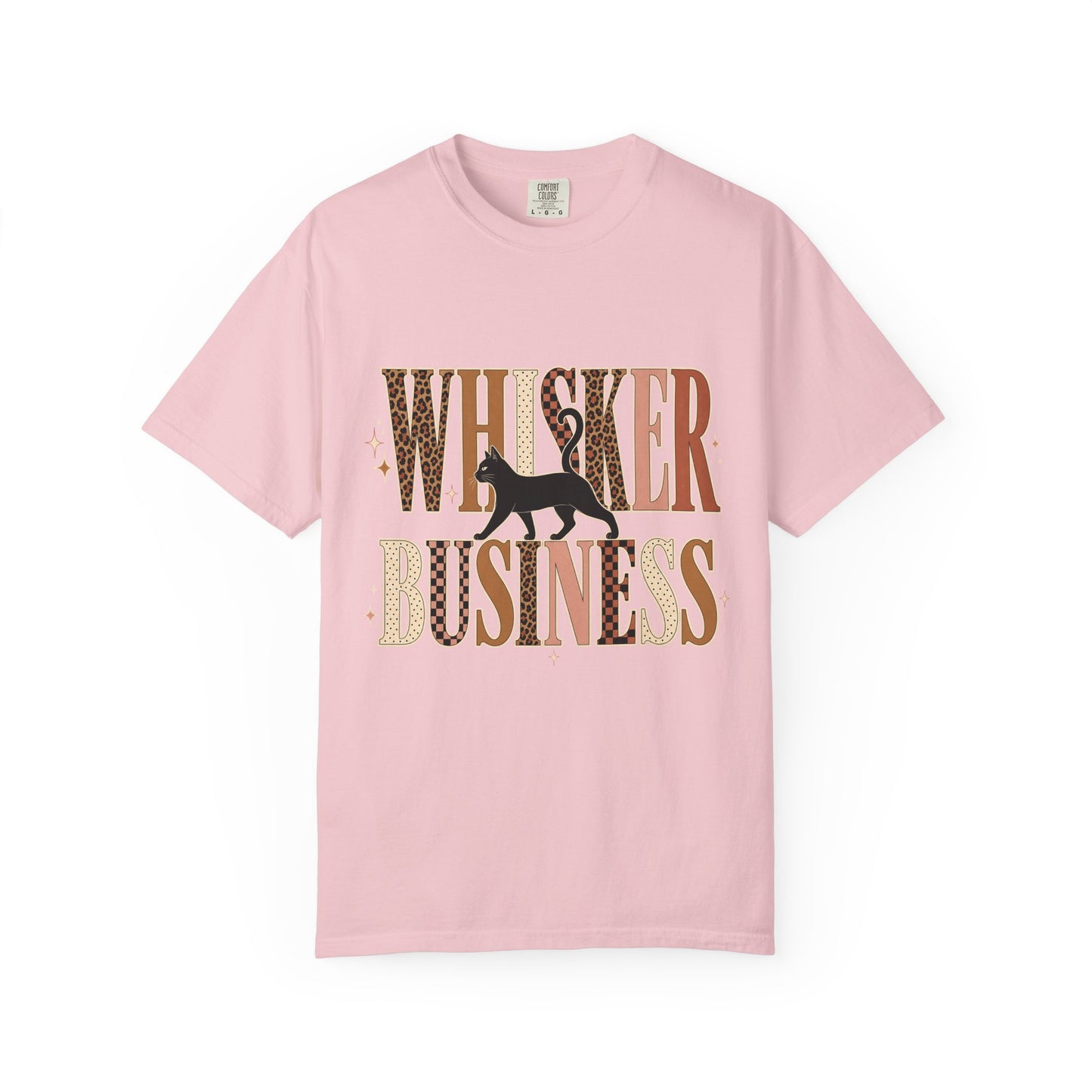 Whisker Business Cat T-Shirt — Vintage Retro Cat Lover Tee