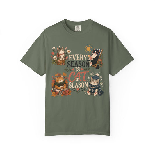 Every Season Is Cat Season T-Shirt