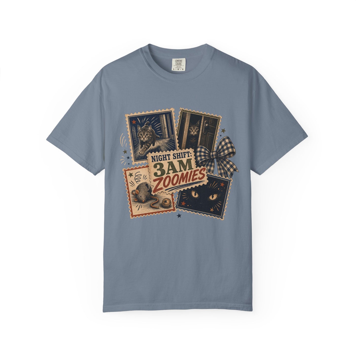 3AM Zoomies Night Shift Graphic T-Shirt