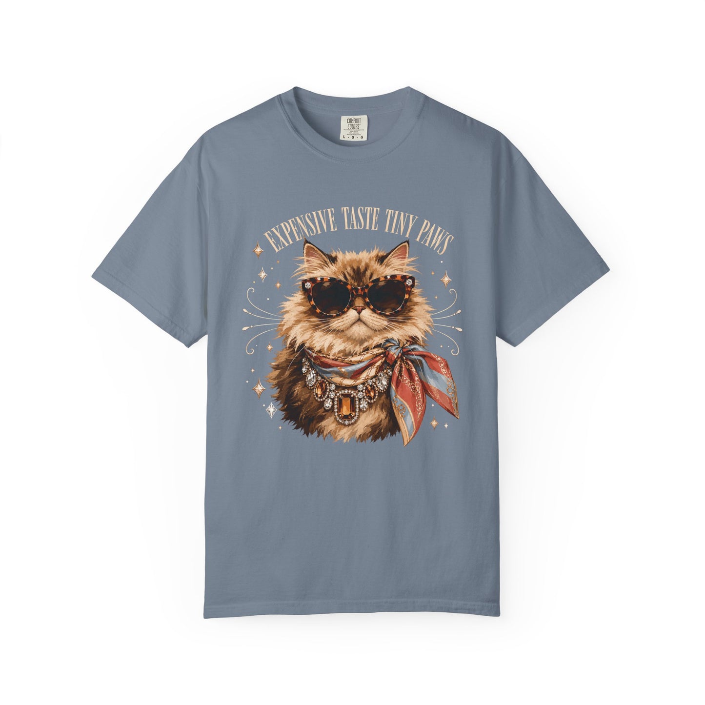 Expensive Taste Tiny Paws Cat T-Shirt
