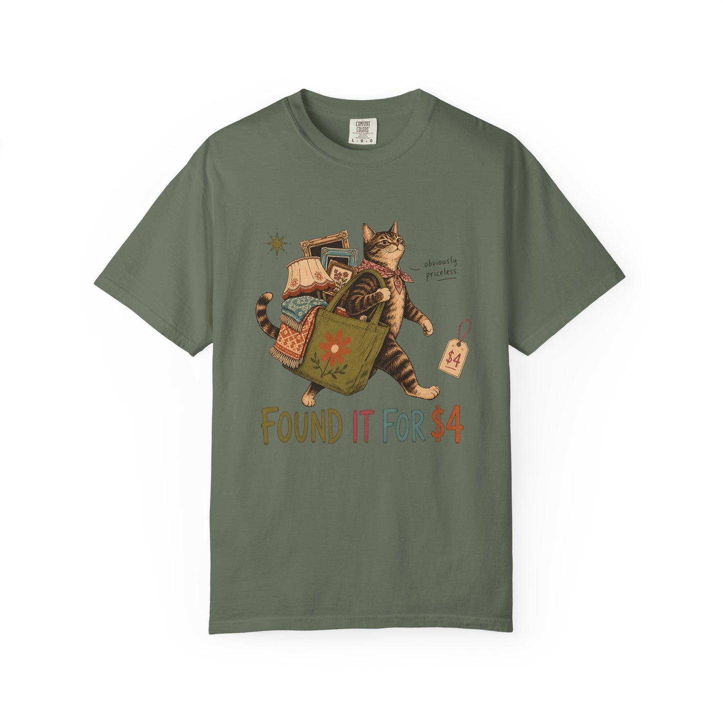 Found It for 4 Cat Thrift Graphic T-Shirt