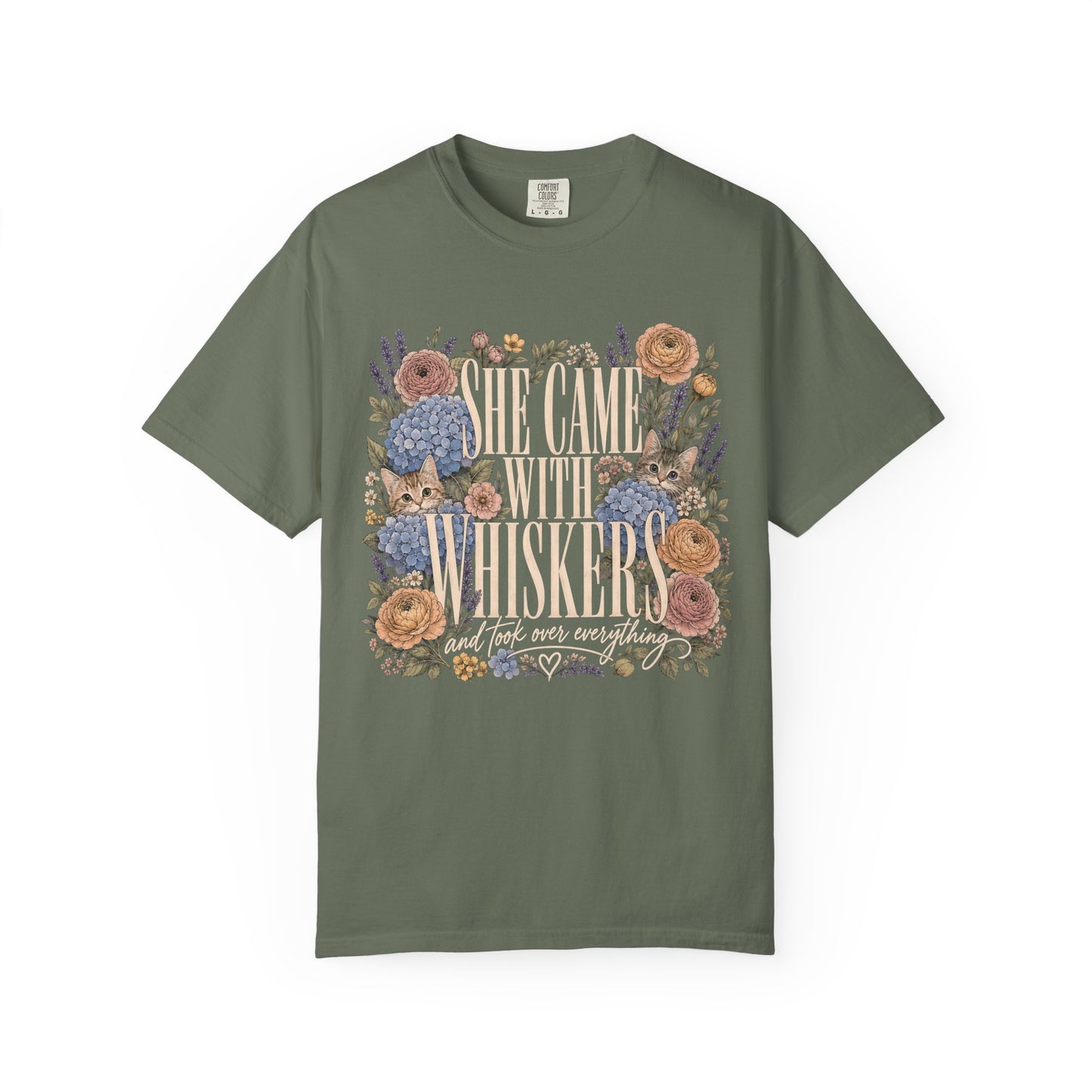 Floral 'Mama' Vintage Tee — Soft Cream Women's Mother's Day T-Shirt