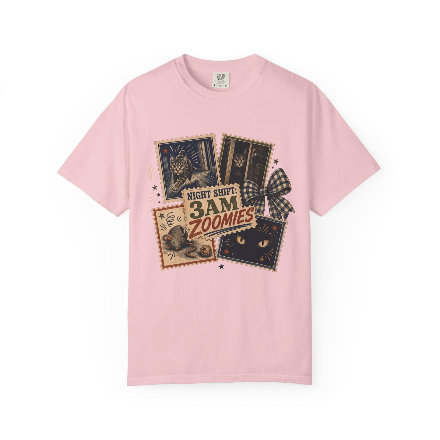 3AM Zoomies Night Shift Graphic T-Shirt