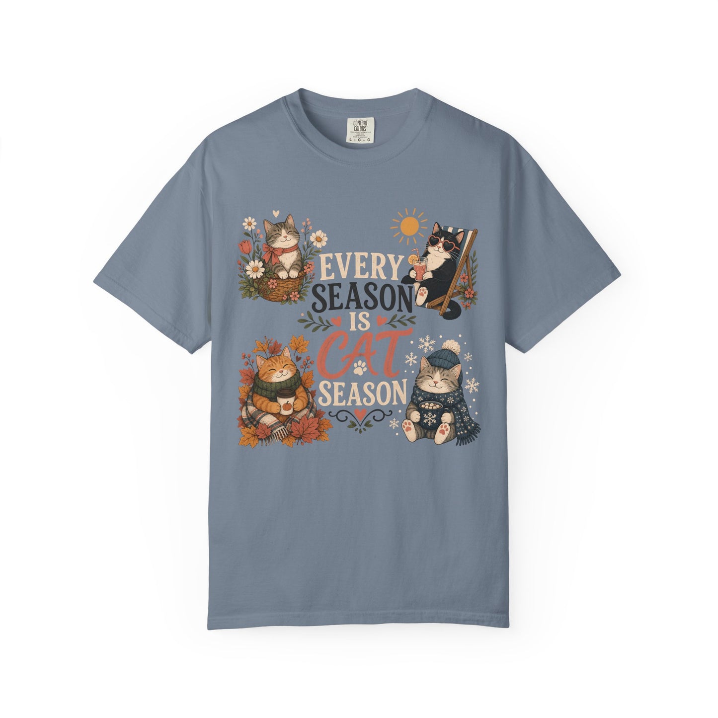 Every Season Is Cat Season T-Shirt