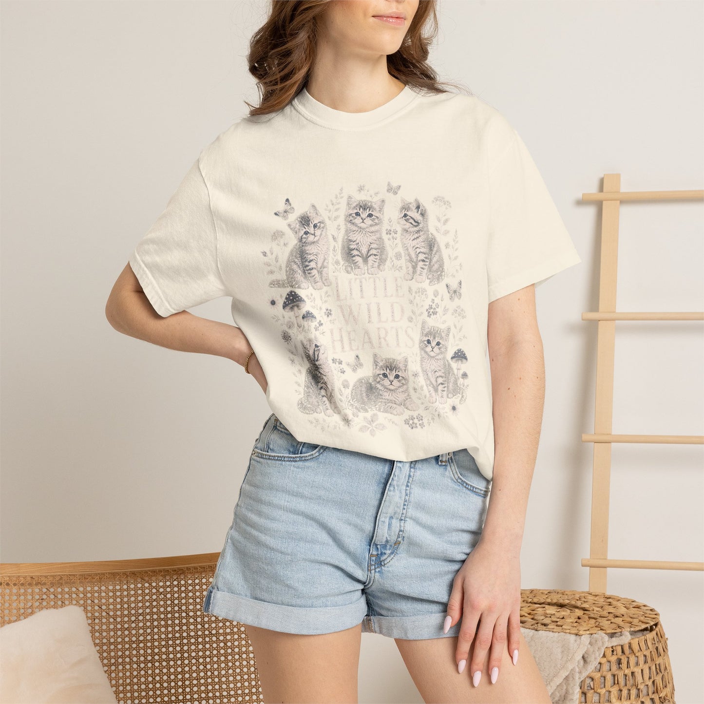 Vintage Kittens Graphic Tee – 'No Bad Days' T‑Shirt