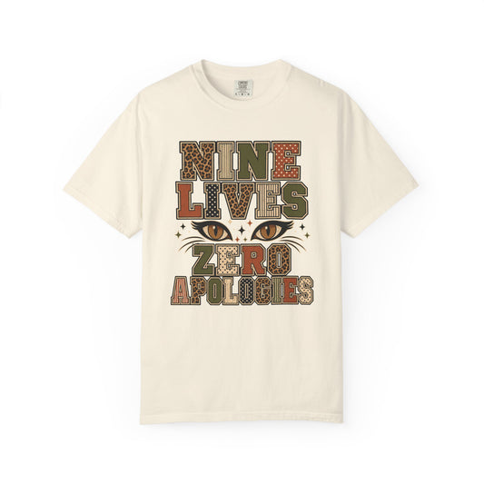 Nine Lives Zero Apologies T-Shirt