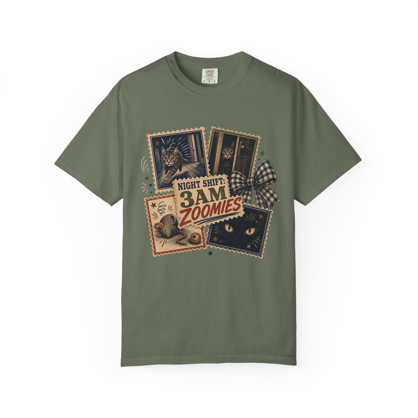 3AM Zoomies Night Shift Graphic T-Shirt