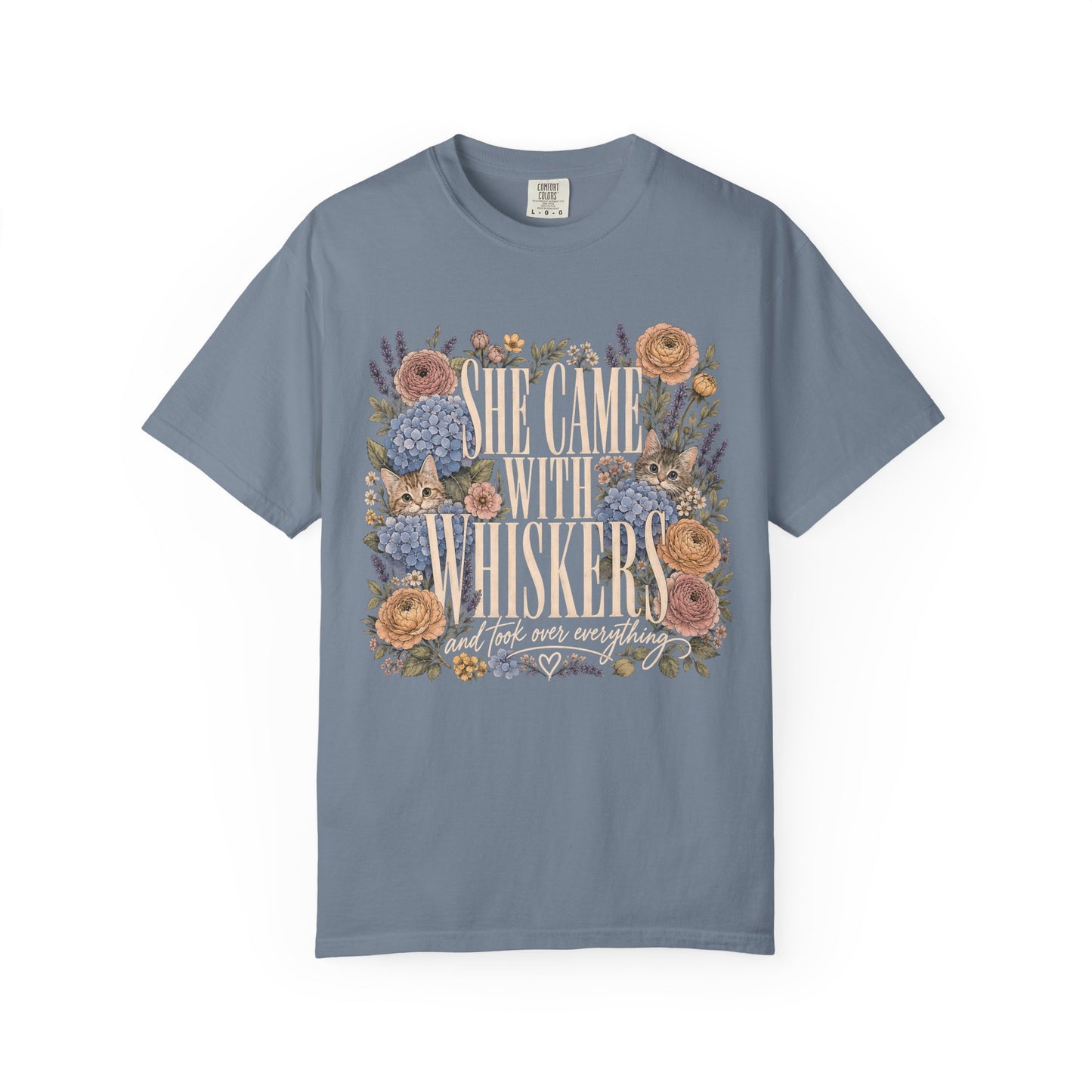 Floral 'Mama' Vintage Tee — Soft Cream Women's Mother's Day T-Shirt