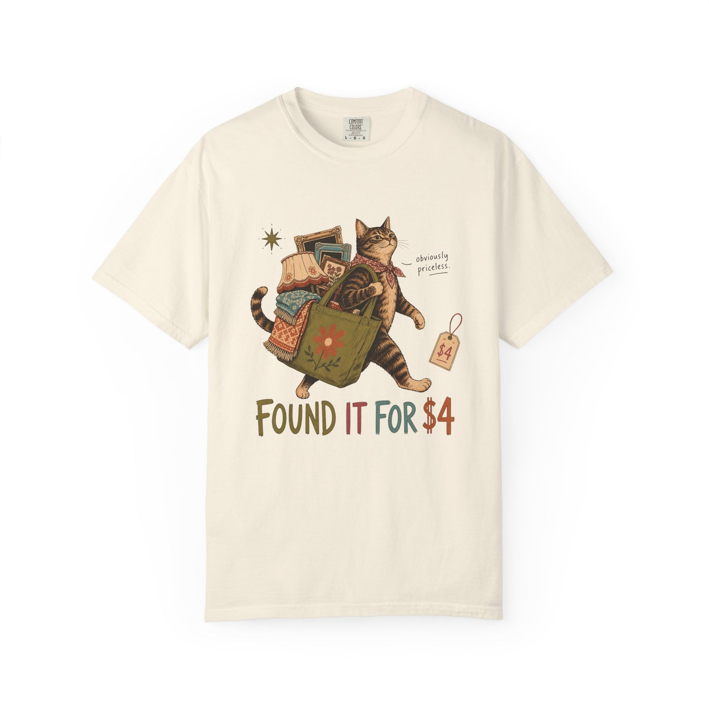 Found It for 4 Cat Thrift Graphic T-Shirt