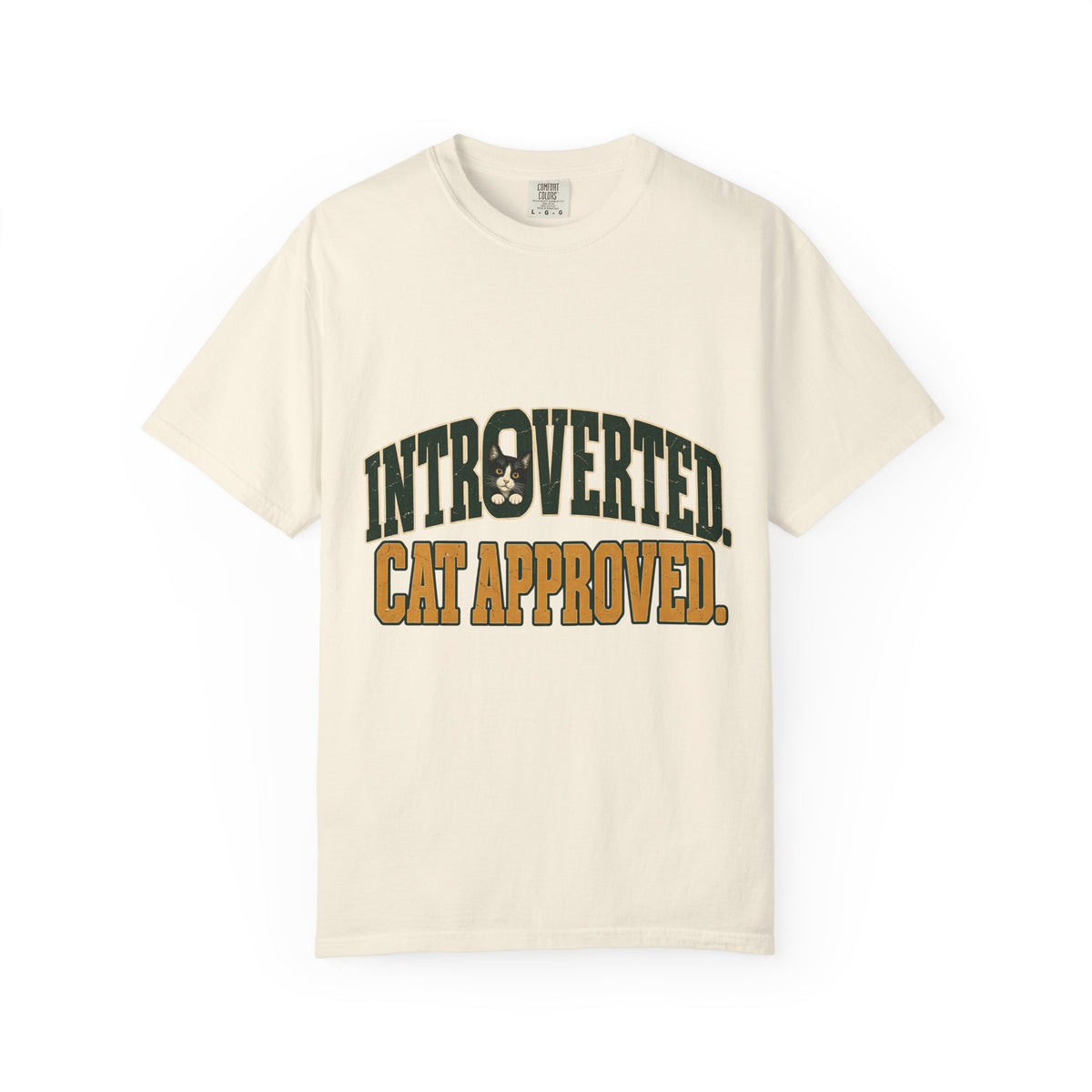 Introverted — Cat Approved T-Shirt