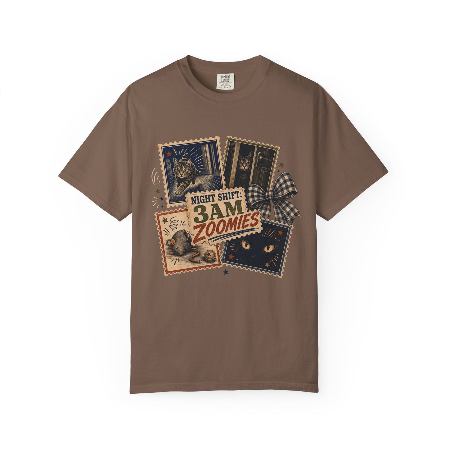 3AM Zoomies Night Shift Graphic T-Shirt