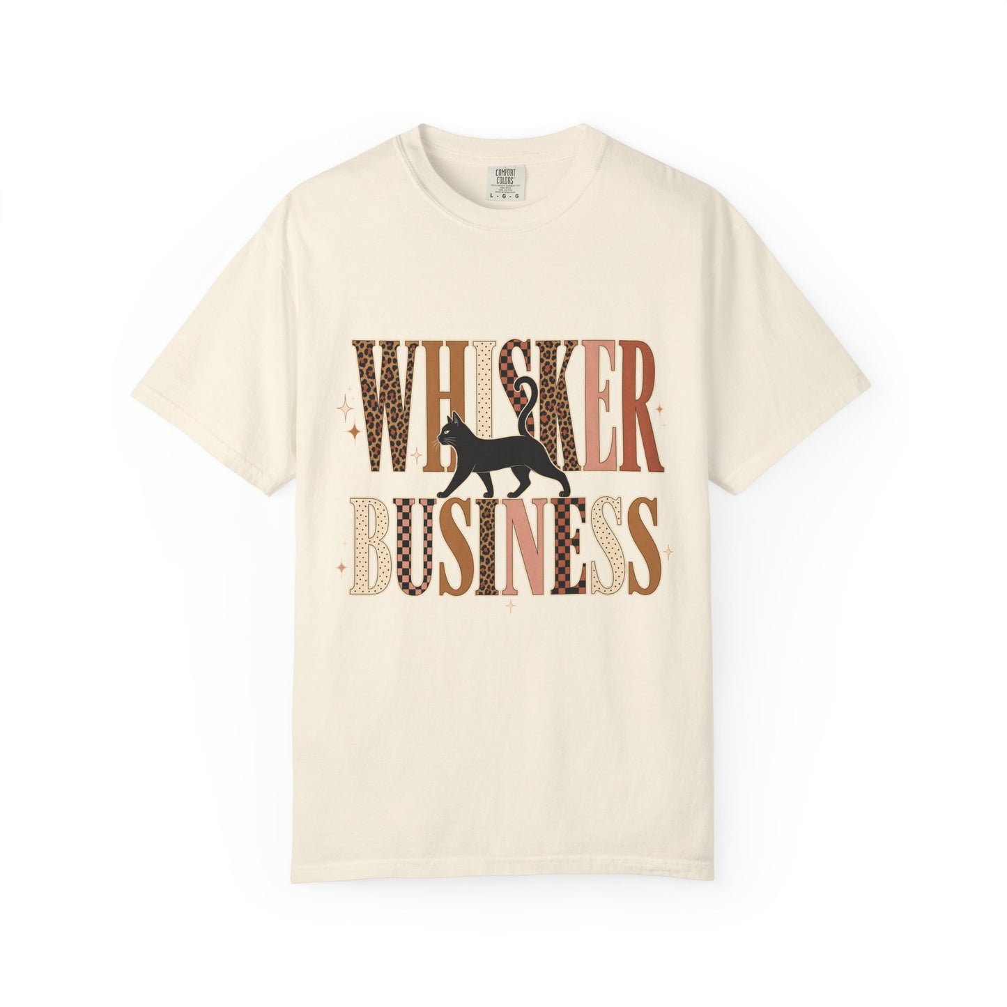 Whisker Business Cat T-Shirt — Vintage Retro Cat Lover Tee
