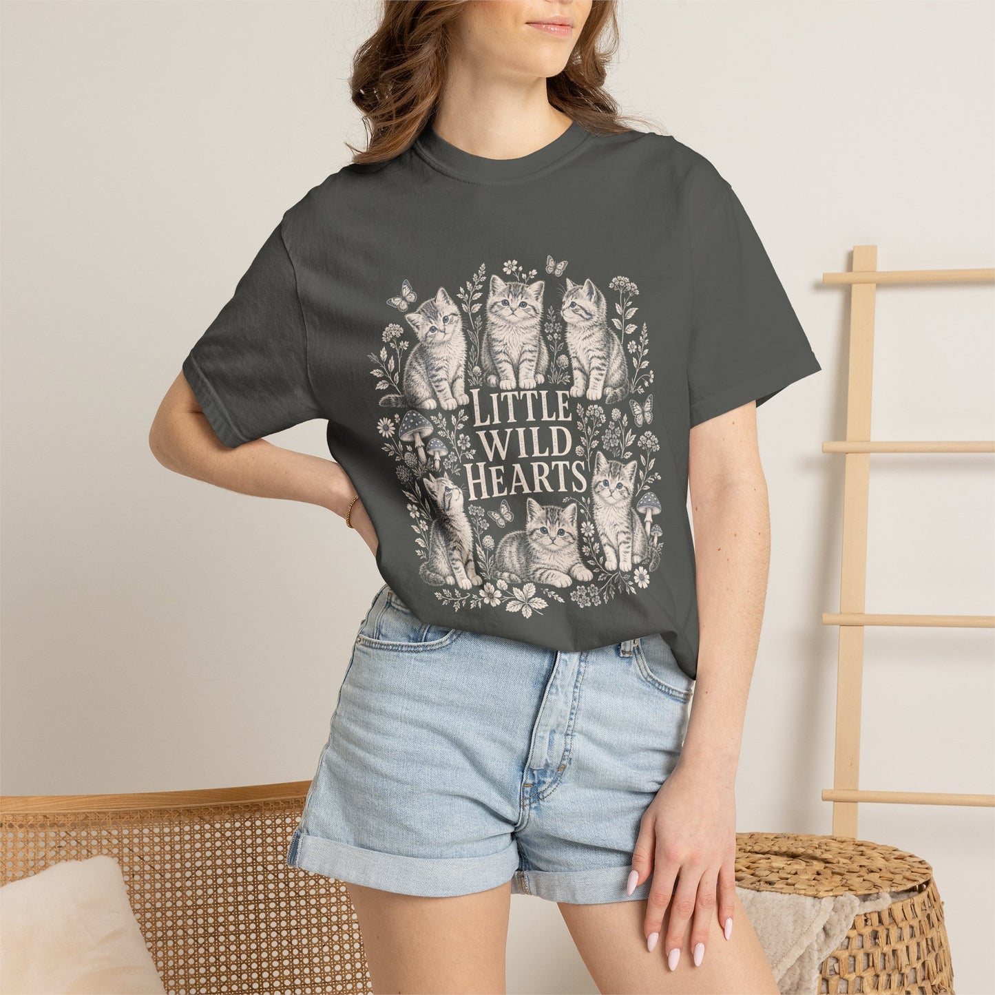 Vintage Kittens Graphic Tee – 'No Bad Days' T‑Shirt