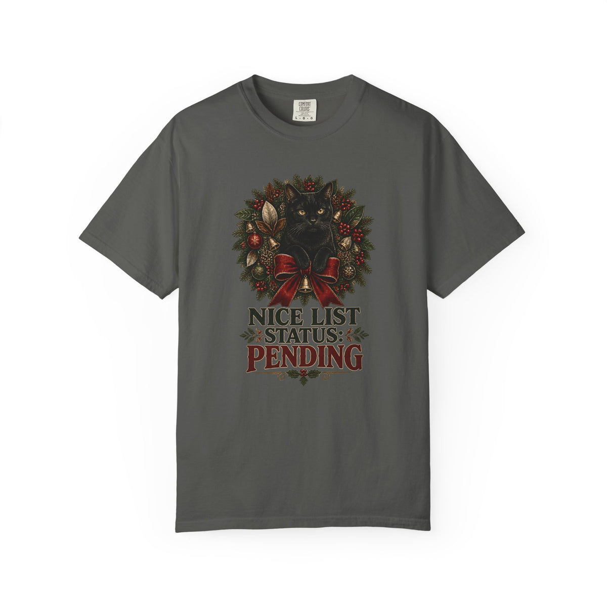 Nice List Status Pending Christmas T-Shirt