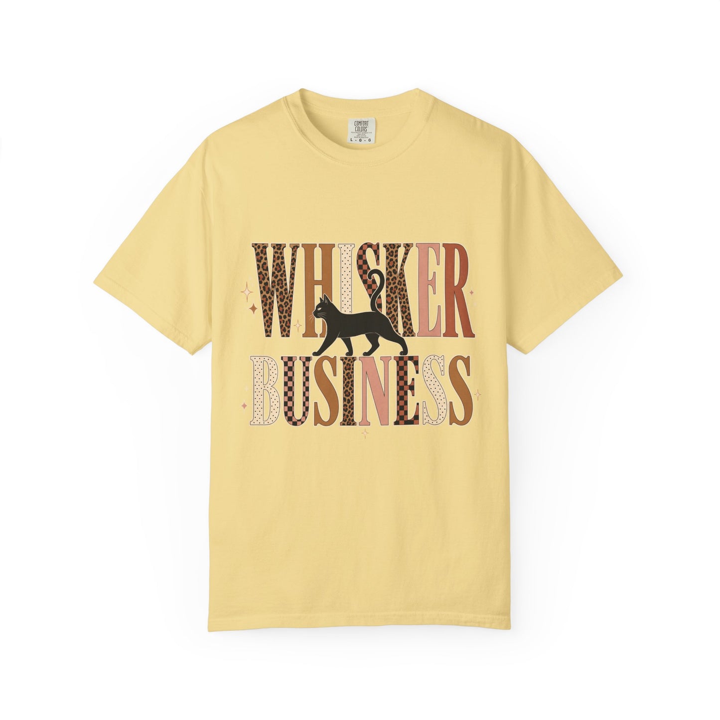 Whisker Business Cat T-Shirt — Vintage Retro Cat Lover Tee