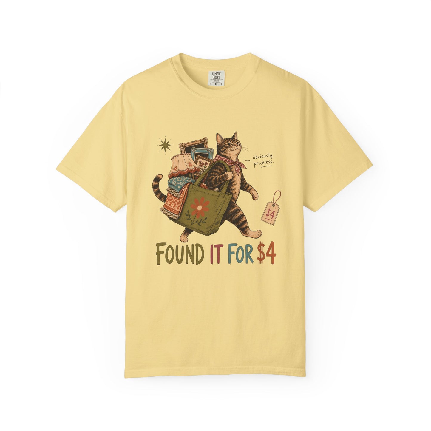 Found It for 4 Cat Thrift Graphic T-Shirt