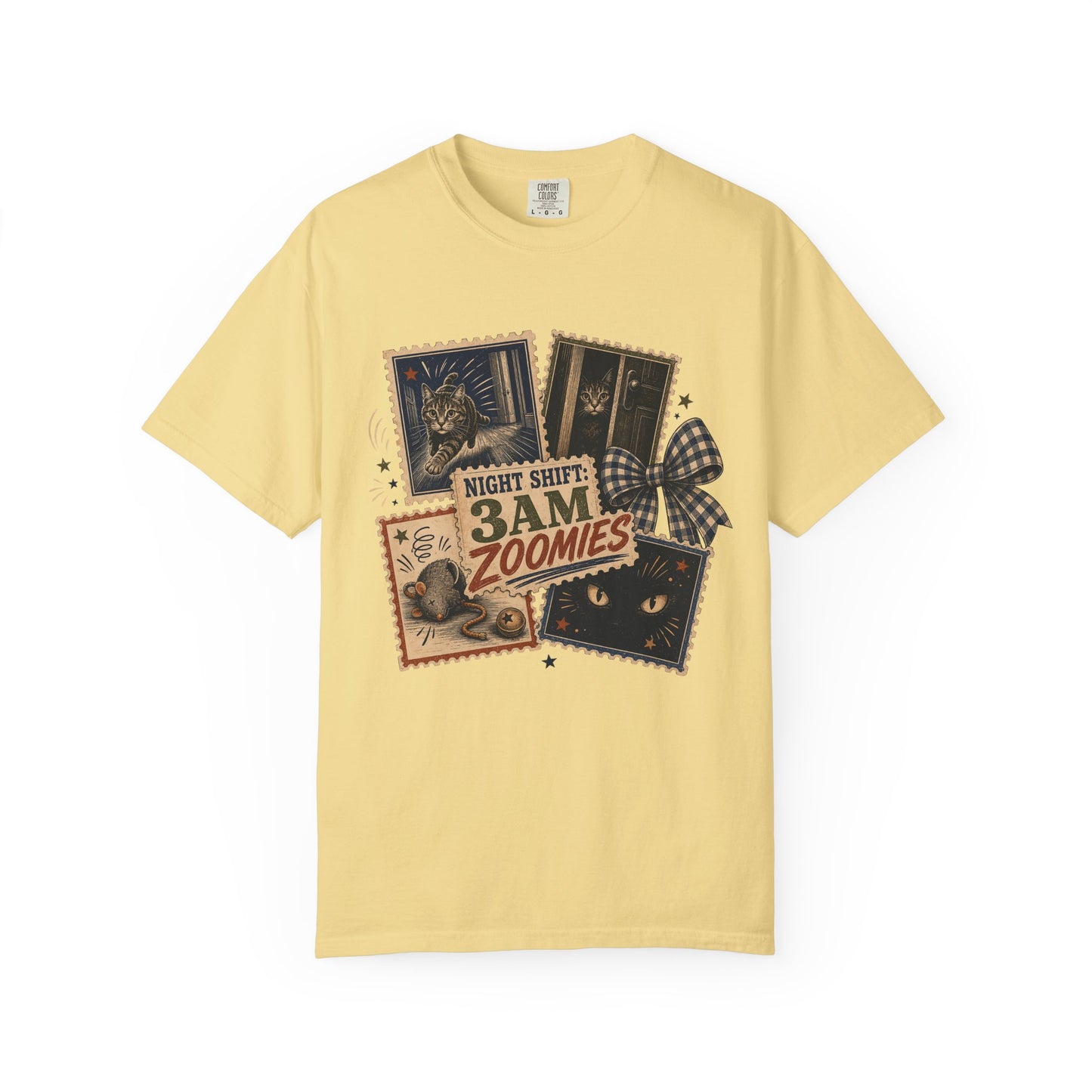 3AM Zoomies Night Shift Graphic T-Shirt