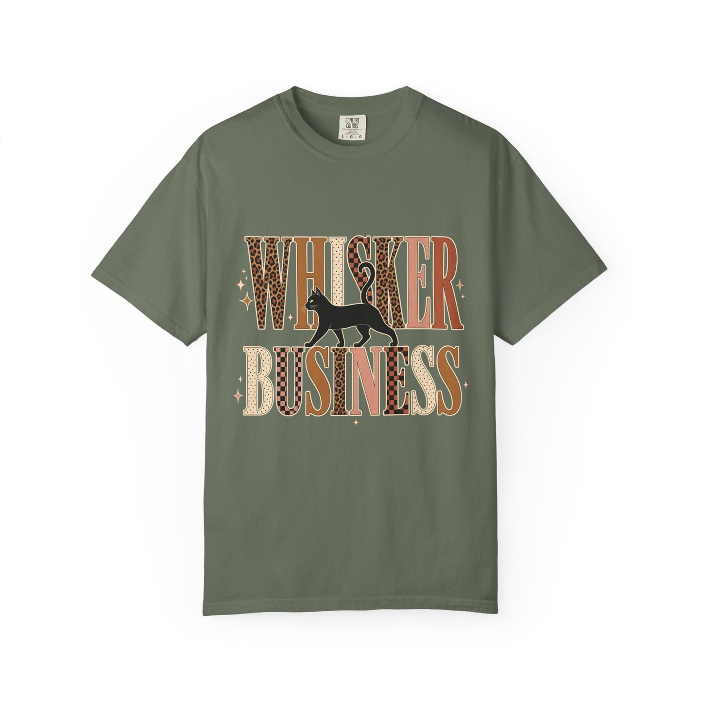 Whisker Business Cat T-Shirt — Vintage Retro Cat Lover Tee
