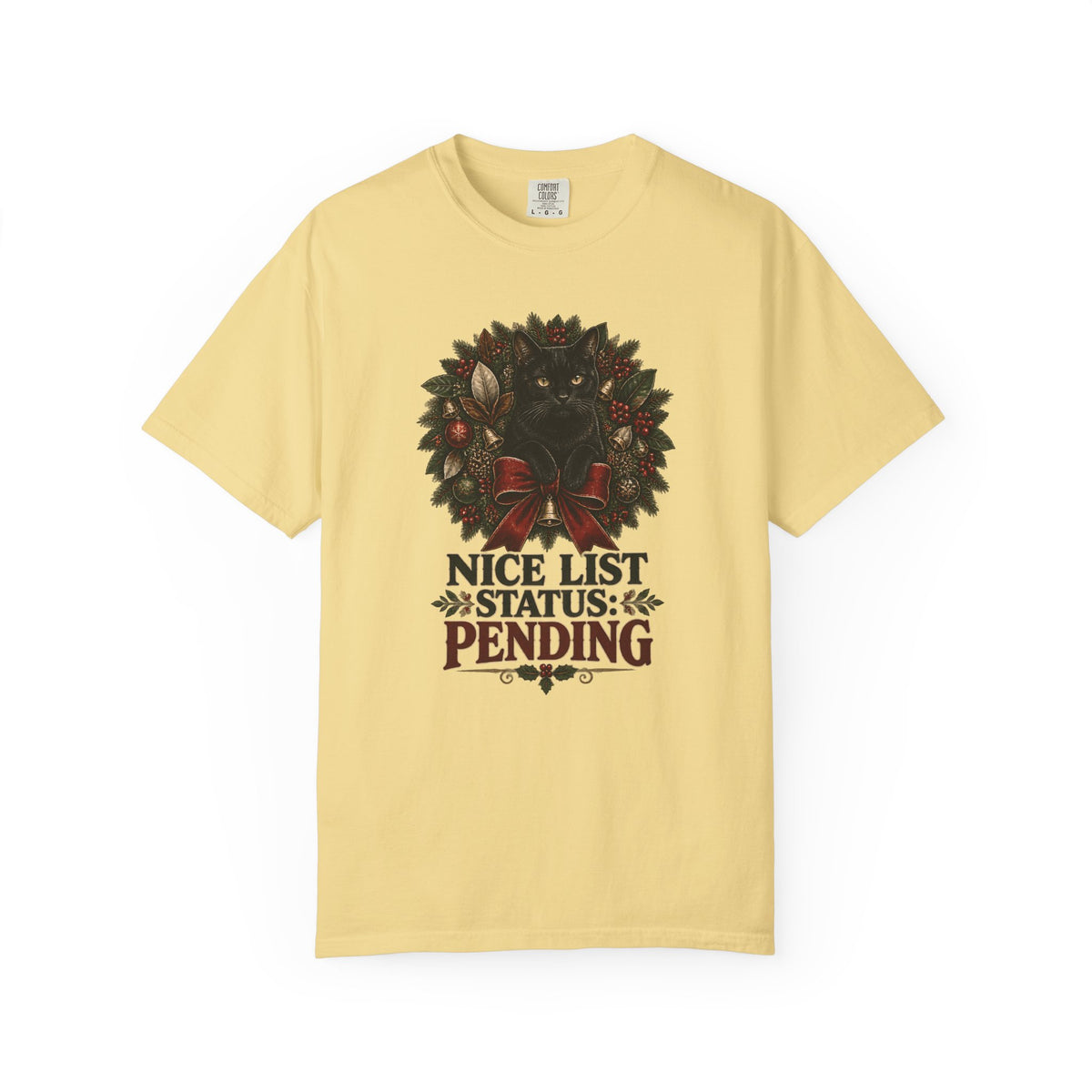 Nice List Status Pending Christmas T-Shirt