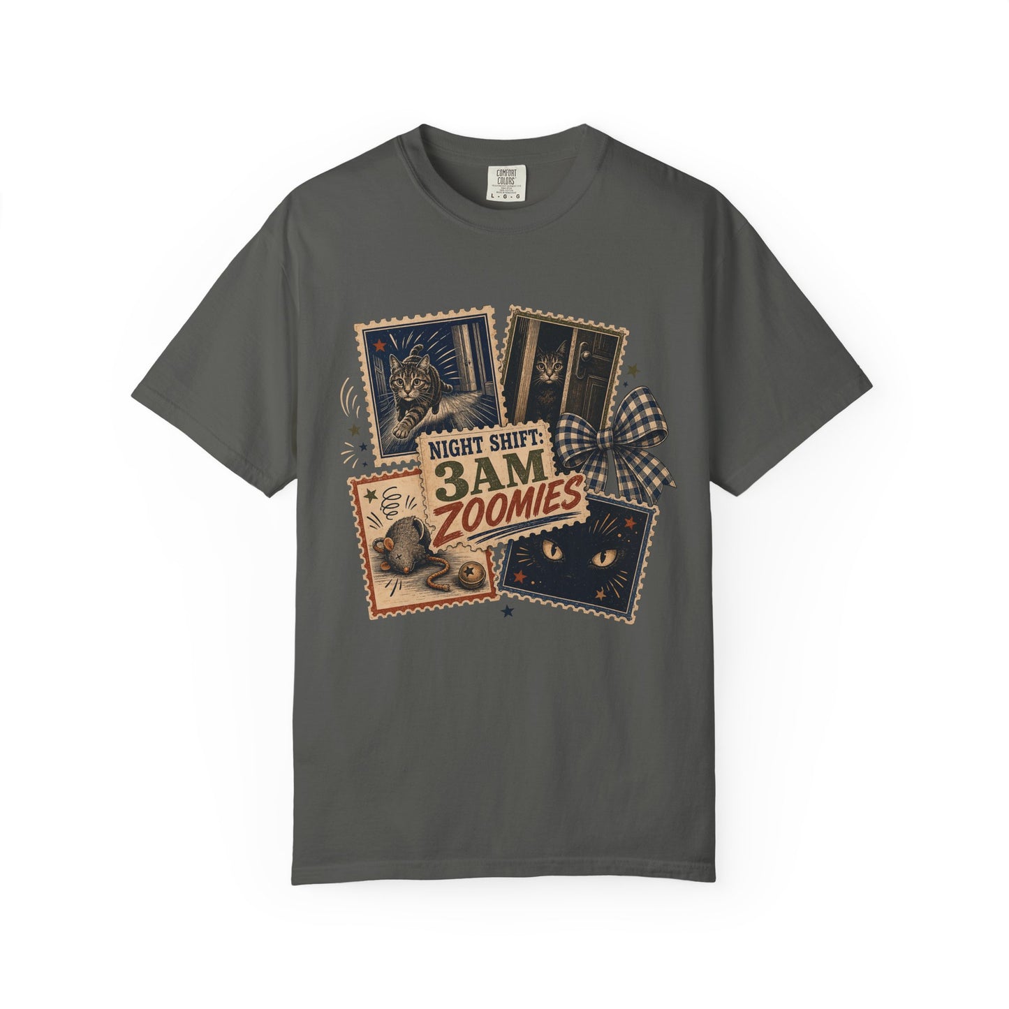 3AM Zoomies Night Shift Graphic T-Shirt