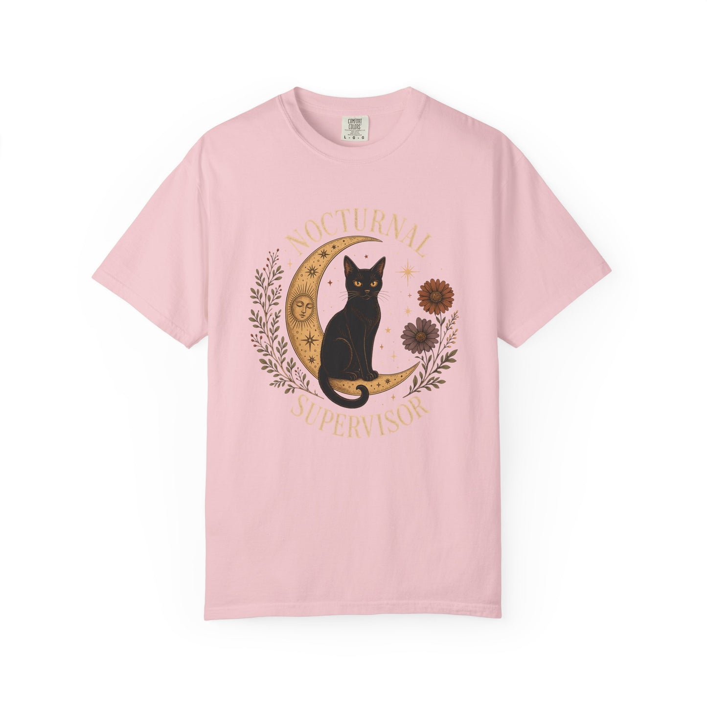 Nocturnal Supervisor Cat T-Shirt