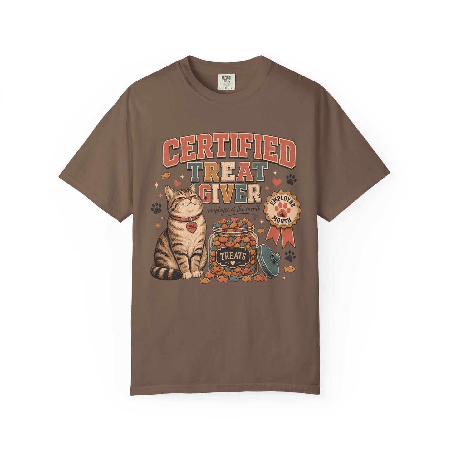 Certified Treat Giver Cat T-Shirt