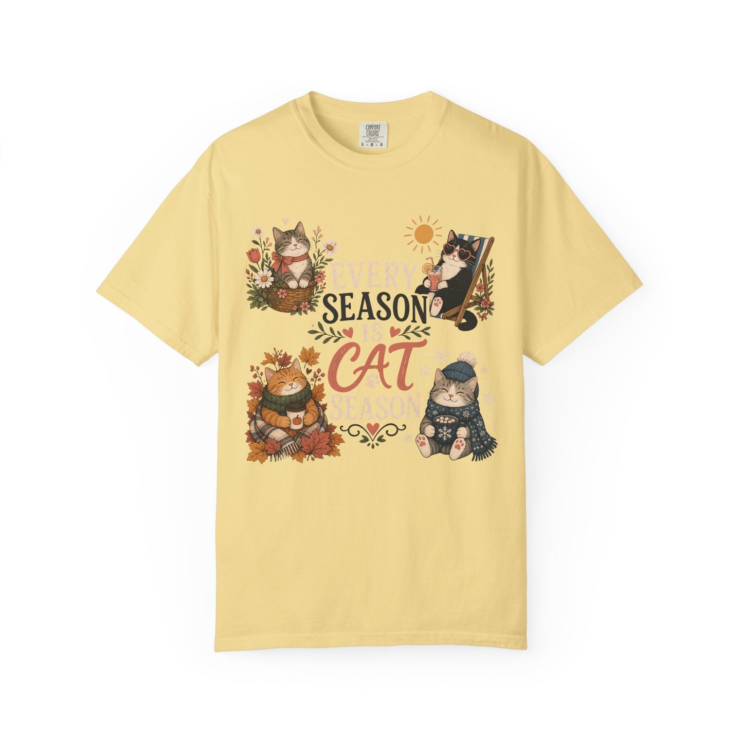 Every Season Is Cat Season T-Shirt