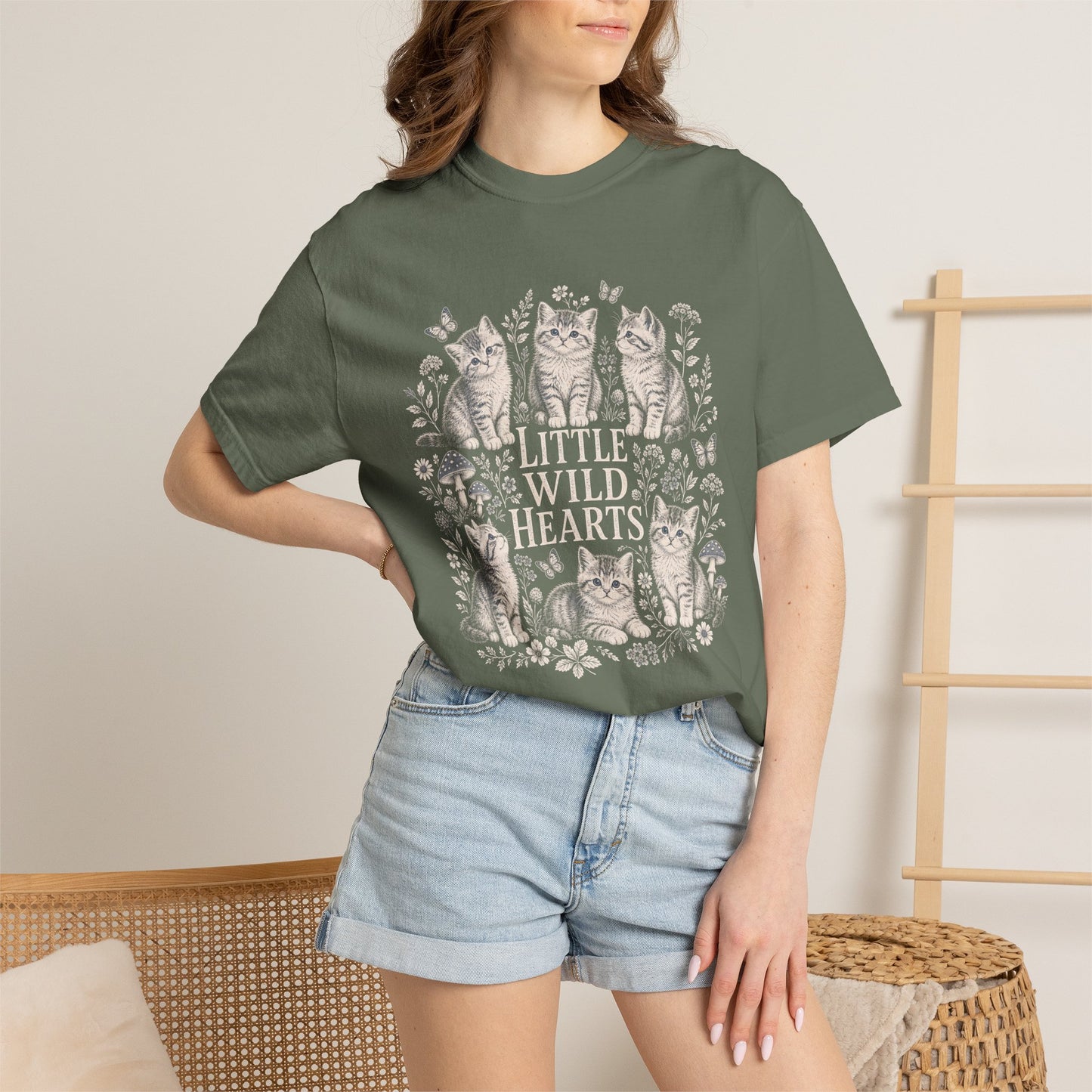 Vintage Kittens Graphic Tee – 'No Bad Days' T‑Shirt