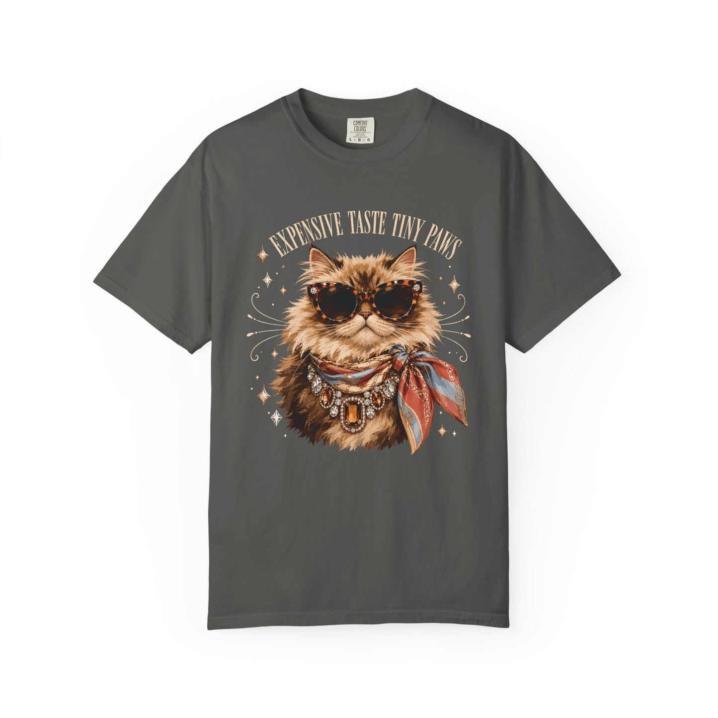 Expensive Taste Tiny Paws Cat T-Shirt