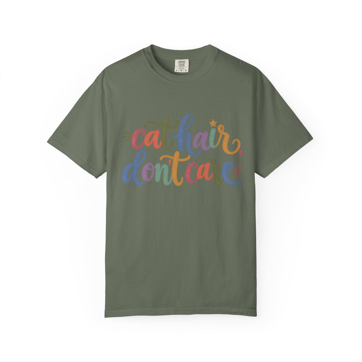 Cat Hair Don’t Care T-Shirt
