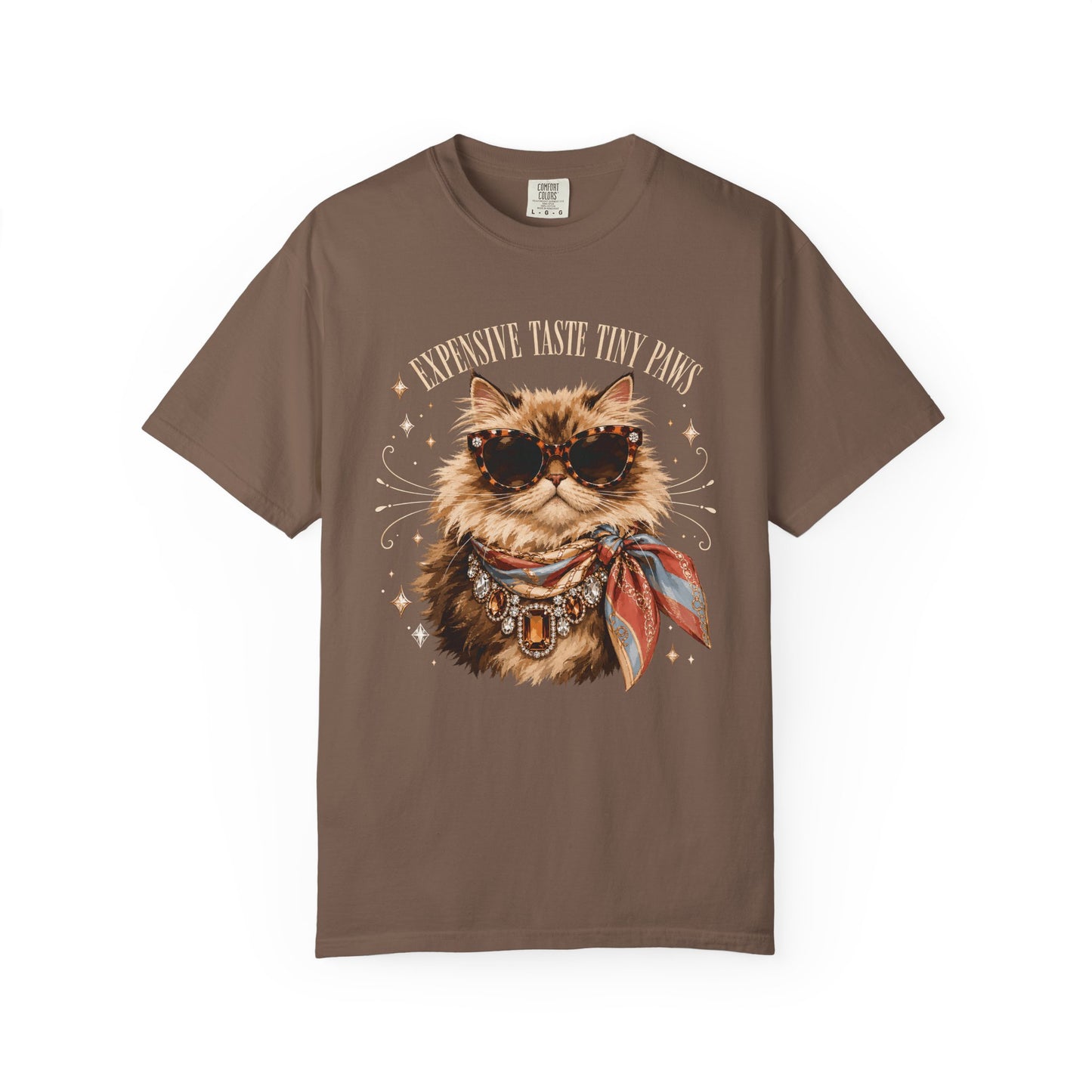 Expensive Taste Tiny Paws Cat T-Shirt