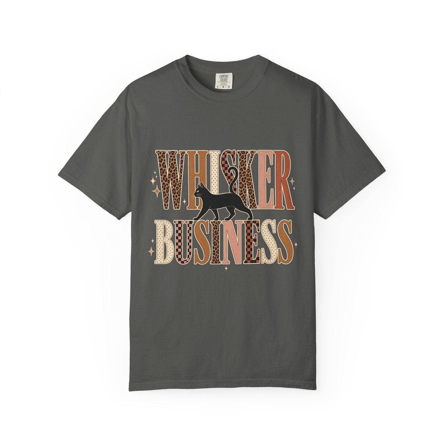 Whisker Business Cat T-Shirt — Vintage Retro Cat Lover Tee