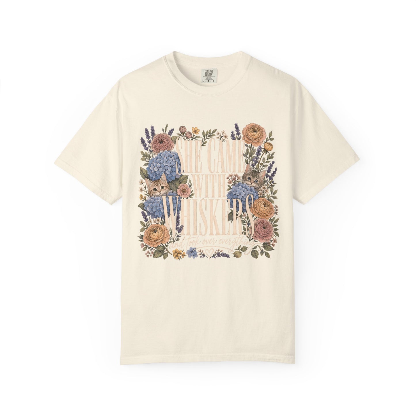 Floral 'Mama' Vintage Tee — Soft Cream Women's Mother's Day T-Shirt