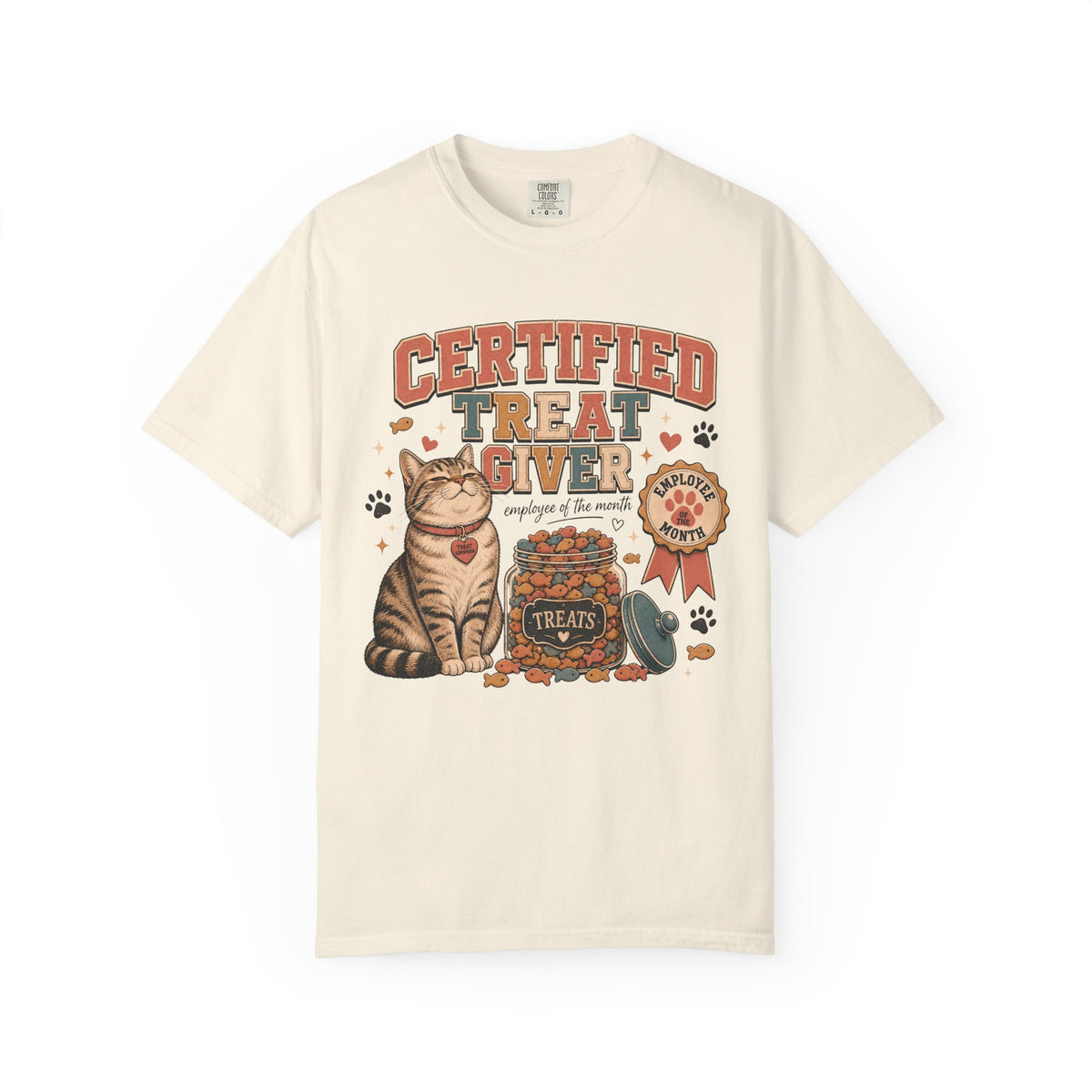 Certified Treat Giver Cat T-Shirt